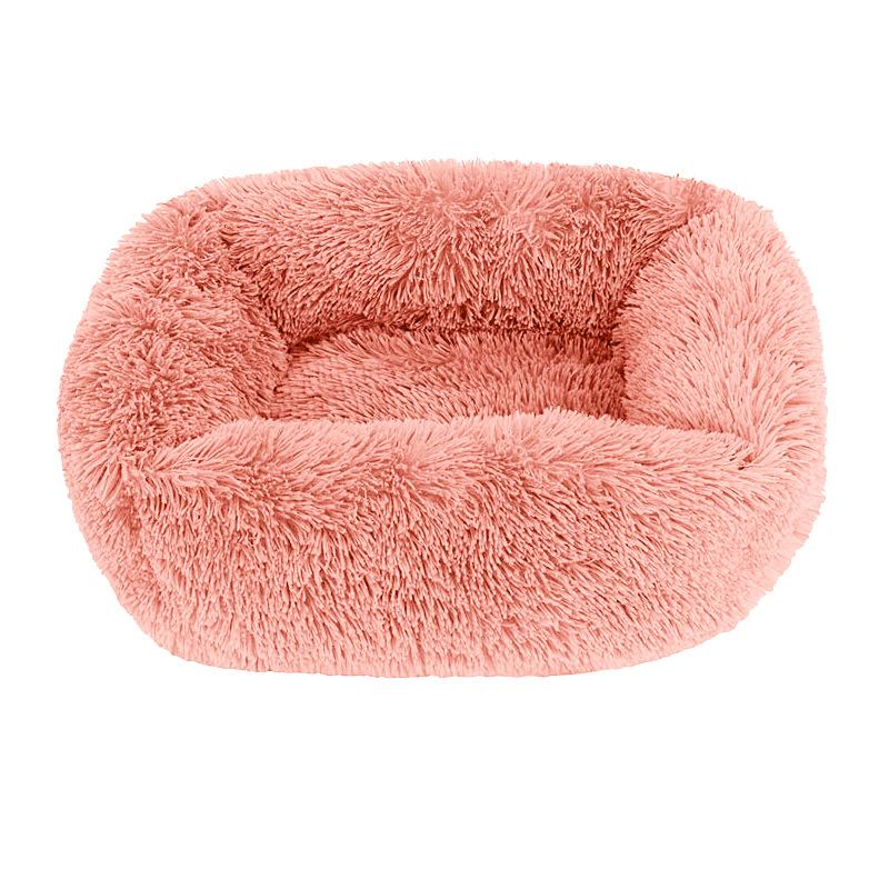 Pet Bed for Dog Plush Sofa Fluffy Accessories Basket Baskets Large Small Big Cushion Pets Dogs Puppy Kennel Bedding Beds Cats