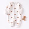 Unisex Baby Romper: Pure Cotton, Four Seasons, Air Conditioned Comfort, Perfect for Spring and Autumn.
