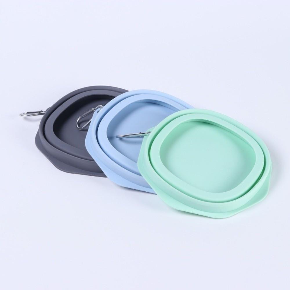 Prevent Overflow Silicone Pet Bowl Hanging Pet Food Dish Pet Water Bowl  Pet Feeding Supplies