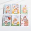 Carnet à spirales double face A5 B5 Style Anime Pour Étudiants et Employés de Bureau