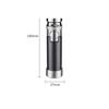 Novel Refillable Butane Turbo Gas Jet Flame Lighters Outdoor BBQ Gun Windproof Lighter Smoking Cigars for Men Kitchen Accessory