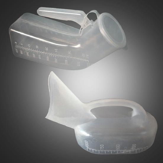 1000ml Portable Kids Adults Mobile Toilet Outdoor Travel Potty Urinal Aid Bottle