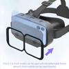 3D Virtual Reality Glasses  - Smartphone Compatible VR Headset for Immersive Movie Watching & Gaming, 100° Panorama Digital VR Goggles