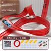 Zmart Flexible Race Track Double Track Racing Car Ramp 1/64 Scale Car Compatible Miniature Car Loop Course Loop Track Car Racing Toy Race Track Set Lo