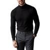 Men's Turtleneck Sweater Long Sleeve Pullover for Fall and Winter