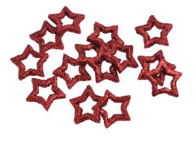 Die-cut Stars 24 Pcs Red | GMG123-24_285