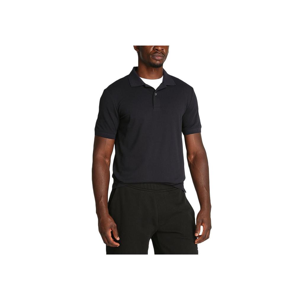 Calvin Klein Solid Color Slim Fit Polo Shirt Men tops Black K10K114484-BEH