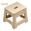 Folding Bench Multifunctional Footstool for Toddlers Seniors Portable Plastic Stool with Handle Outdoor Fishing Stool