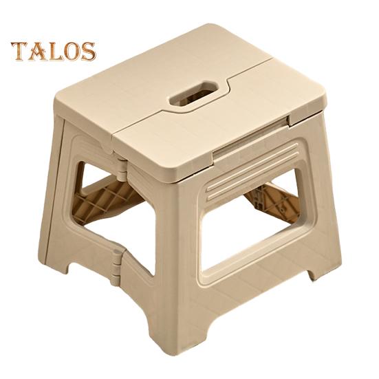 Folding Bench Multifunctional Footstool for Toddlers Seniors Portable Plastic Stool with Handle Outdoor Fishing Stool