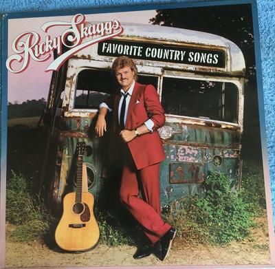 LP Record RICKY SKAGGS - Favorite Country Songs EPC26433 Epic 1985 UK Folk Used