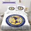 Club America Pattern Bedding Home Decoration Birthday Gift (1 * Duvet Cover + 2 * Pillowcase, Without Core)
