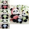 Adorable New Plush Panda Hugging Bear Soft Doll Pillow For Cuddling And Comfort