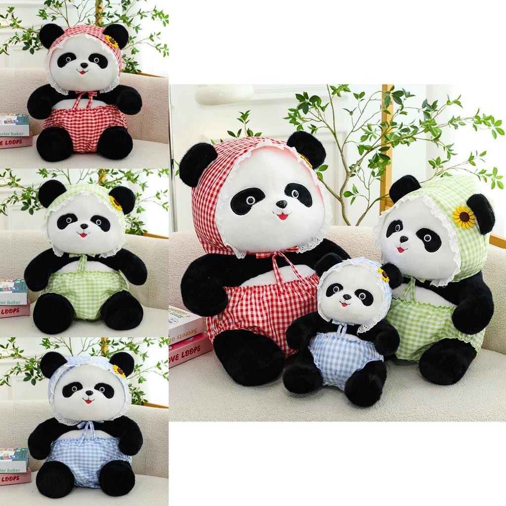 Adorable New Plush Panda Hugging Bear Soft Doll Pillow For Cuddling And Comfort