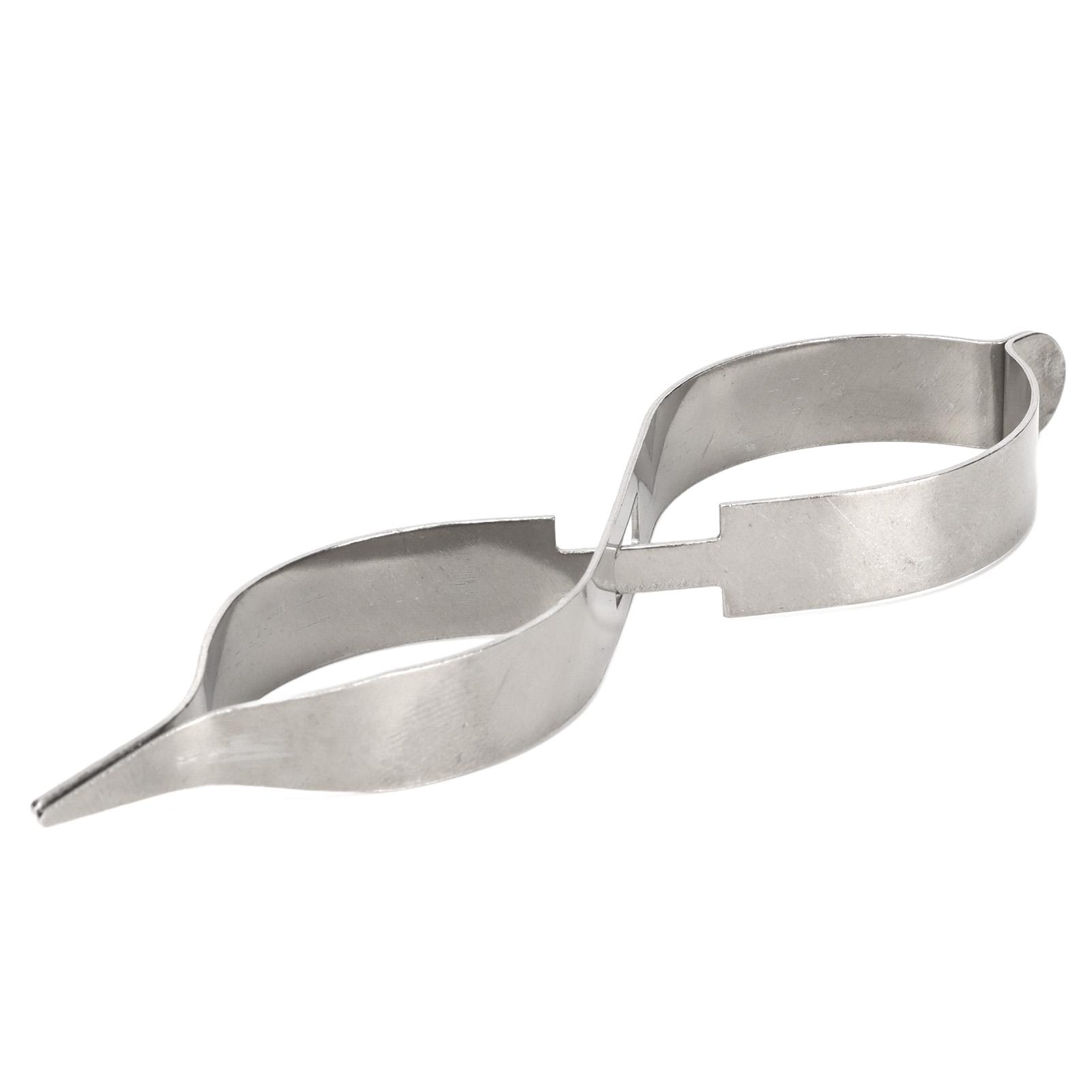 

Jewelry Soldering Tweezers Stainless Steel Insulated High Elasticity Straight Tip Cross Locking Rebound Clip