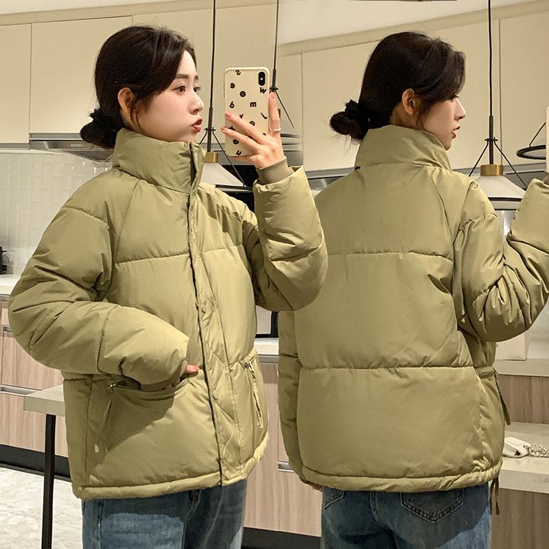 2024 Women's Winter Cotton-Padded Jacket: Stylish, Thick, Versatile, Short Coat for Students
