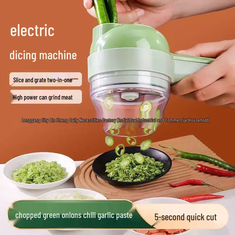 Gatling Multifunctional Electric Vegetable Chopper & Garlic Grinder