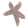 Fashionable Starfishes Rhinestones Patches Sophisticated Wedding Patches for Creative Projects