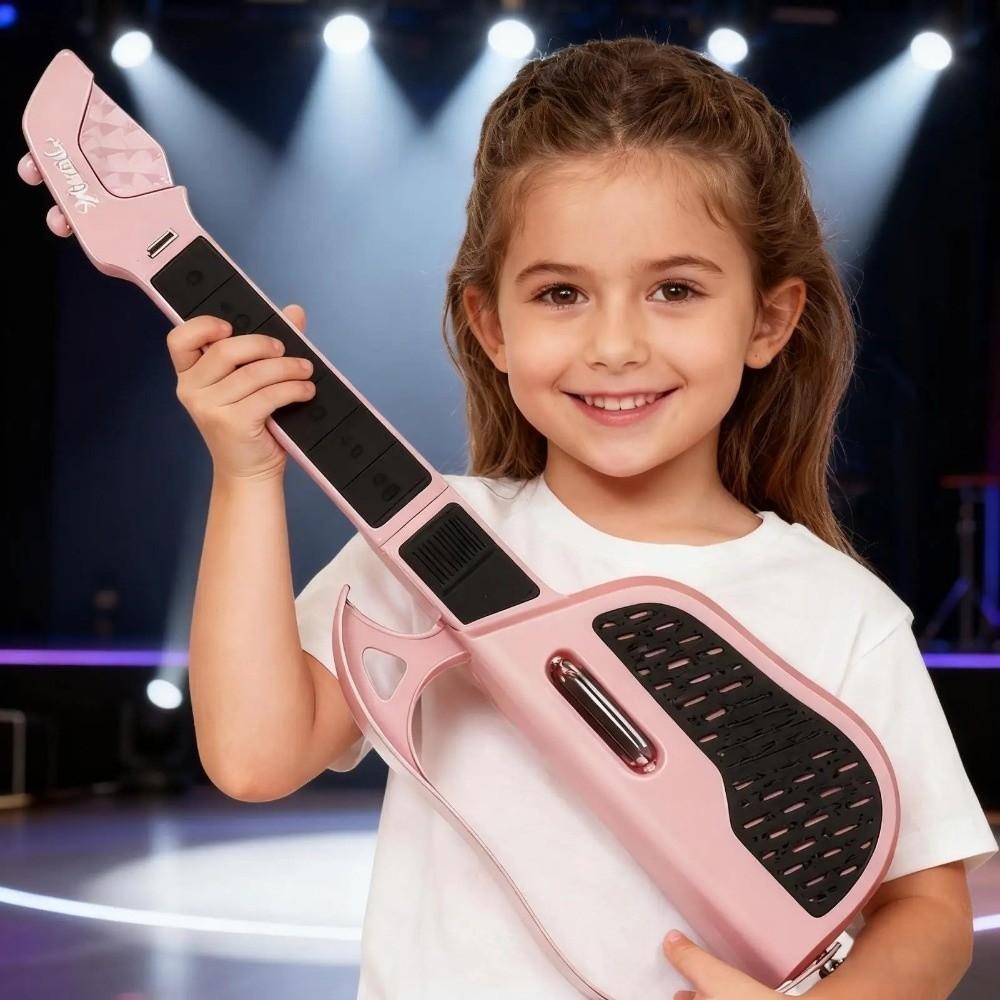 Foldable Kids Electric Musical Guitar Music Enlightenment Instrument Music Education