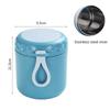 Contenitore Termico per Alimenti Isolato Tazza per Zuppa Thermos Contenitori Sottovuoto Acciaio Inossidabile Portapranzo Termico Mantiene Caldo per Scolari
