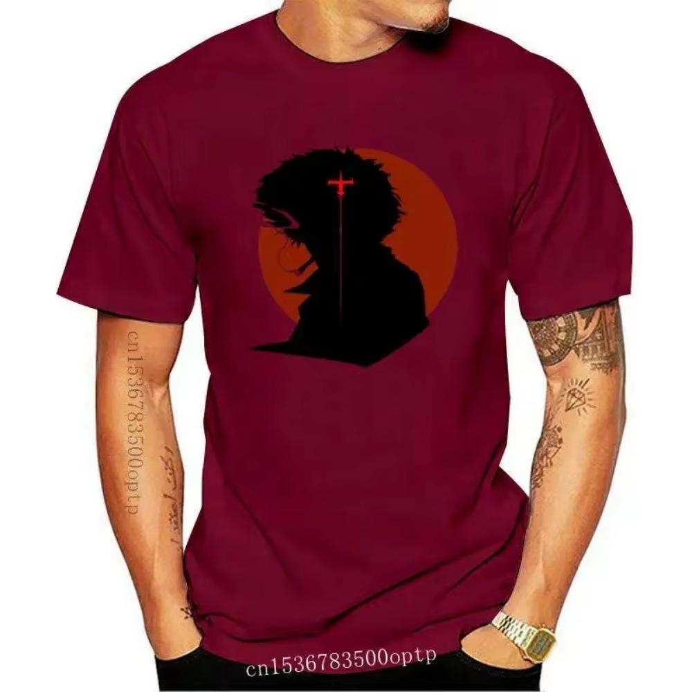 New Cowboy Bebop T Shirt Cowboy Bebop See You, Space Cowboy T-Shirt Plus Size Casual Tee Shirt Mens Printed Awesome Tshirt