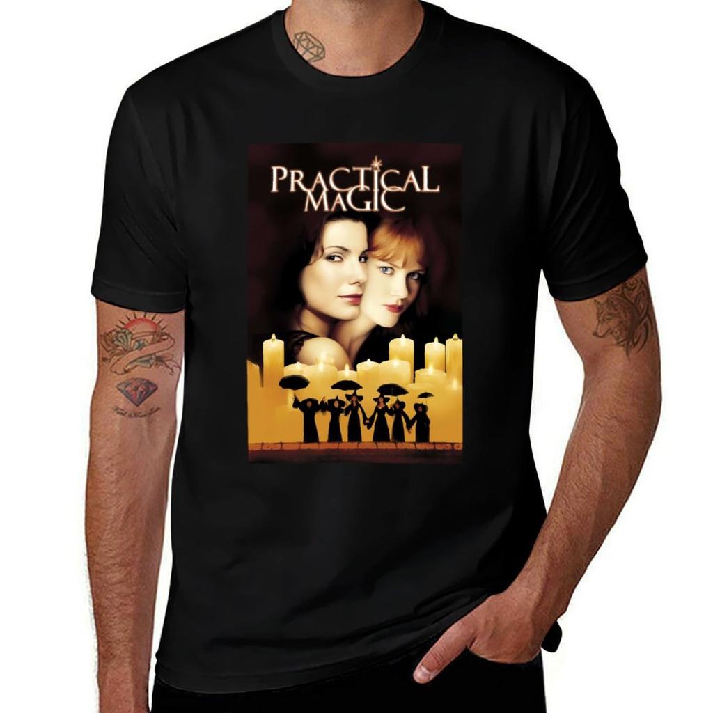 Unisex Wounisex Practical Magic Christmas Holiday Tshirt Gym Wear Breathable Short Sleeve Tee