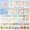 3D Miniature Scene Sticker Book Waterproof Vinyl Cute Decals for DIY Scrapbook Journal Skateboard Helmet Decor Teen Stationery Gift