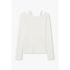 Vov CuTouT DeTail Rib T shirT 7156340006