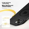 IPhone 14 Case, Apple 14 Protective Cover with Magnetic Wireless Charging, Frosted Anti-Drop Lens Full Protection Soft Edge Case, Ivory White