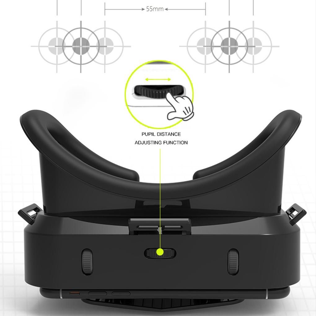 5piece Reality Glasses 3D Virtual Helmet Phone Headset VR Distinctive Technology Virtual Reality VR