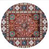 Living Room Round Carpet Dirt Resistant Wear-resistant Anti Slip Bedroom Bedside Carpet