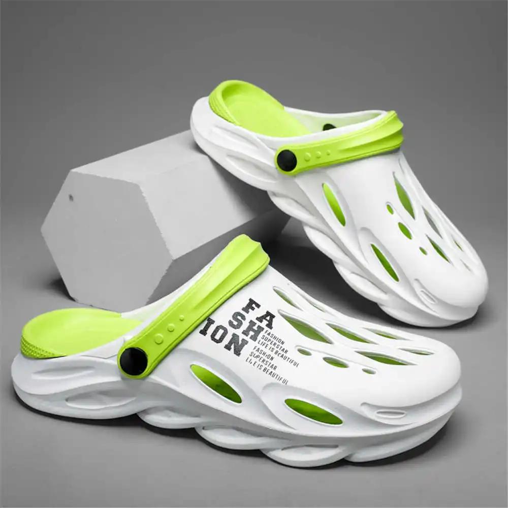 Fashion Flat Sole 38-44 Man Water Boots Slippers Men's Flip Flops 48 Size Shoes Sandal Brand Sneakers Sport Different Sepatu Tines