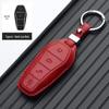 Genuine Leather Car Key Cover for Dolphin, BYD Han DMI, Seagull, and Qin Plus - Fits 25 Models