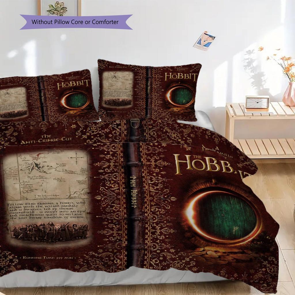 Hobbit Journey Bedding 1 Duvet Cover 2 Pillowcase Without Core Duvet Cover And Pillowcase Soft And Comfortable Bedding Set
