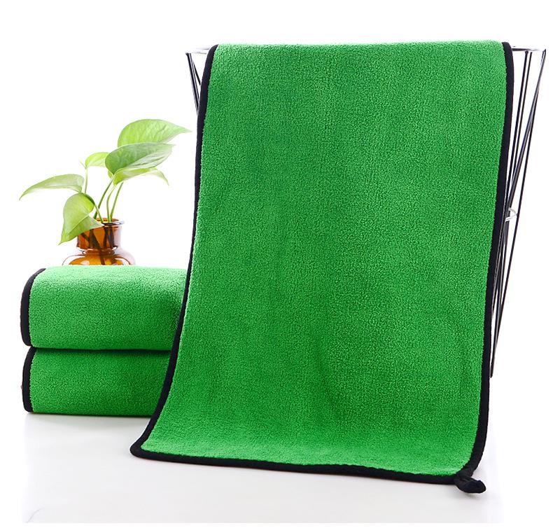 Double-Sided Coral Fleece Car Wash & Kitchen Microfiber Towel