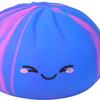 Smiling Steamed Bun Stress Ball Anti-Anxiety Colorful Dumpling Squeeze Toy Soft Stretchy Simulated Dough Ball Fidget Sensory Toy