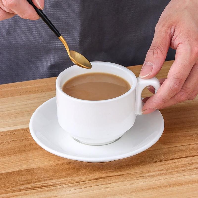 Xidian Keramik Welle Kaffeetasse & Untertasse Set