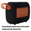 Silicone Protective Case With Carrying Strap For GO 5 Portable Speaker Shockproof And Dirt Resistant Cover