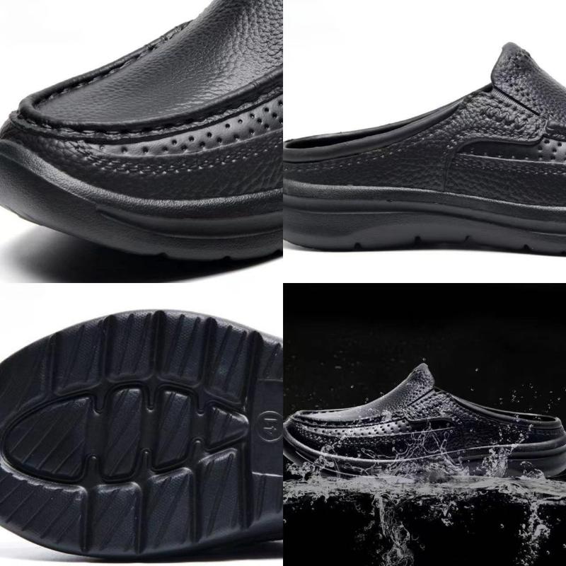Sandali Traspiranti da Uomo Sandali da Spiaggia alla Moda Pantofole da Uomo in EVA Zoccoli da Esterno a Suola Spessa Nuovi Estivi 2025 Zapatos Para Hombres