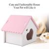 Trendy Hamster Wooden Nest Sleeping  House Home Luxury Cage Pet Diy Hideout Hut Toy Sports Climbing Frame Small Animal Supplies