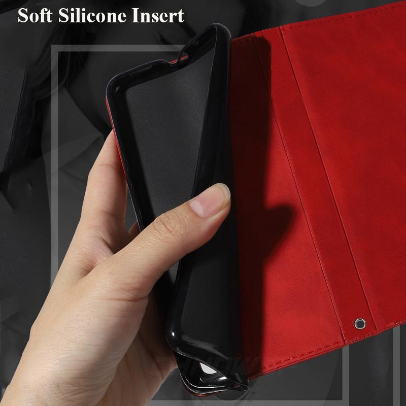 For Xiaomi Redmi Note 10 Case Candy Color Leather Wallet Flip Book Cover On For Redmi Note 10 Pro 10S Note10 Soft Silicone TPU Phone Bag Fundas