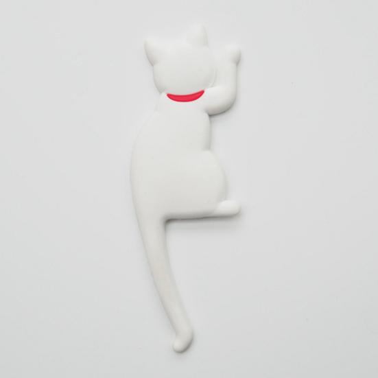 Creative Fridge Hook Cartoon Animal Shape Cat Tail Refrigerator Magnet Sticker for Home