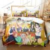 Miss Kobayashis Dragon Maid Kanna Cartoon Poster Sheets Quilt Covers Bedding Dormitory Sheets Bedding Set Soft Warm Bedding Set