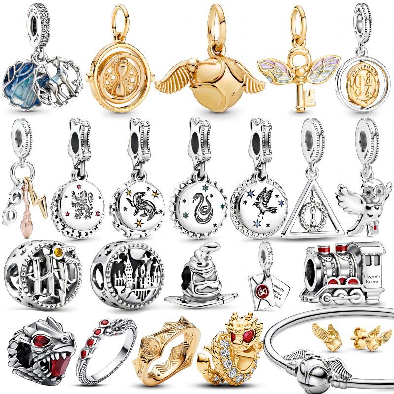 Sell Magician Series Pendant Copper Envelope Owl Charm Beads Fit 3Mm Original Bracelet Diy Jewelry Gifts