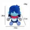 DELTARUNE Kris Plush Doll Cute Game Character Toy For Teens Fans Collectors Christmas Gift Home Decor