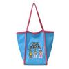 Reusable Bunny Shoulder Bag Lightweight Embroidery Basket Bag Cartoon Shopping Bag  Outdoor