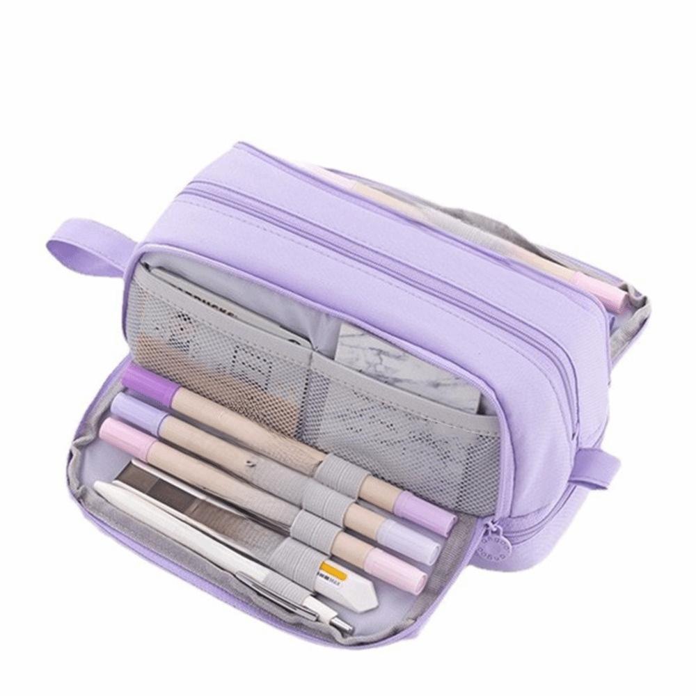 Wear-resistant Portable Pen Pouch Anti Fouling Pen Bag Pencil Case Gift for Children