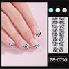 Valentine's Day Full Wrap Nail Stickers Nails Polish Strips Adhesive DIY Nails Art Decals Manicure Accessories