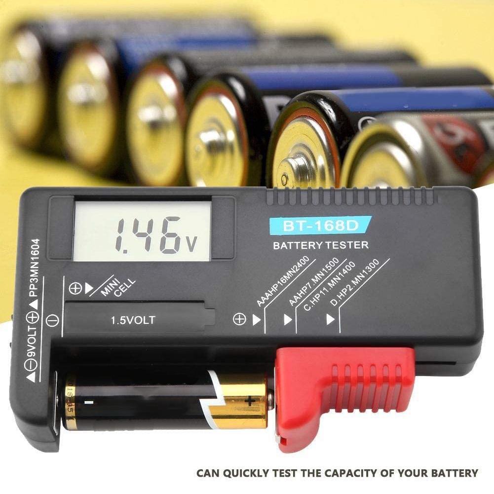 Buy Battery Power Tester Bt168D Digital Display Battery Tester at