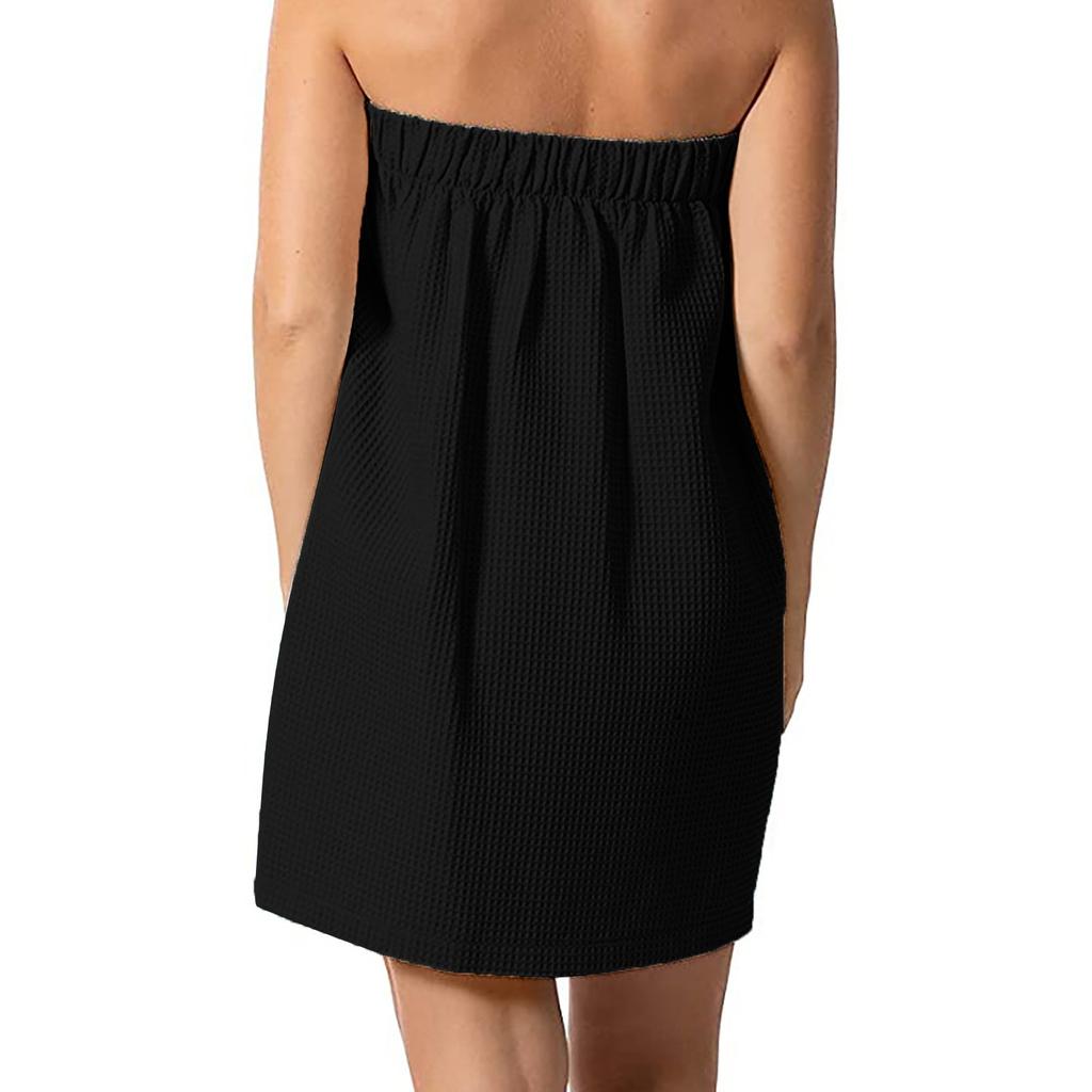 Damen Badetuch, Damen Waffel-S Spa Körperwickel mit Verschluss