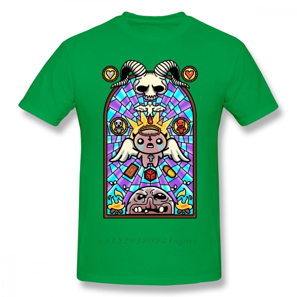 

The Binding Of Isaac T Shirt The Binding TShirt Classic Short Sleeve Tee Shirt Printed Cotton Cute Man Tshirt 4XL